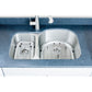 Wells Sinkware Craftsmen 32" Specialty Undermount 16-Gauge Stainless Steel 30/70 Double Bowl Kitchen Sink