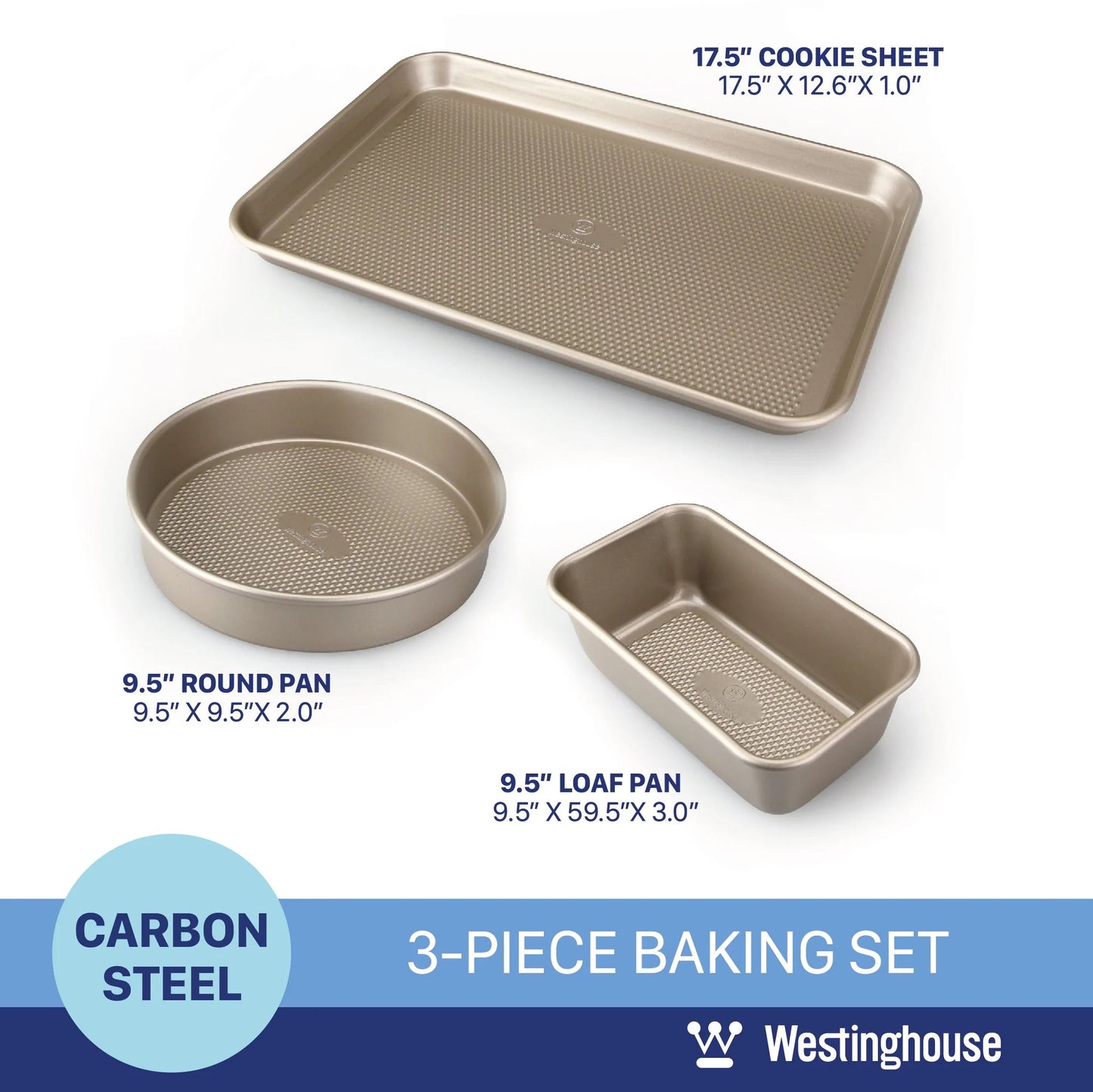 Winston Brands Non-Stick Carbon Steel Baking Sheet
