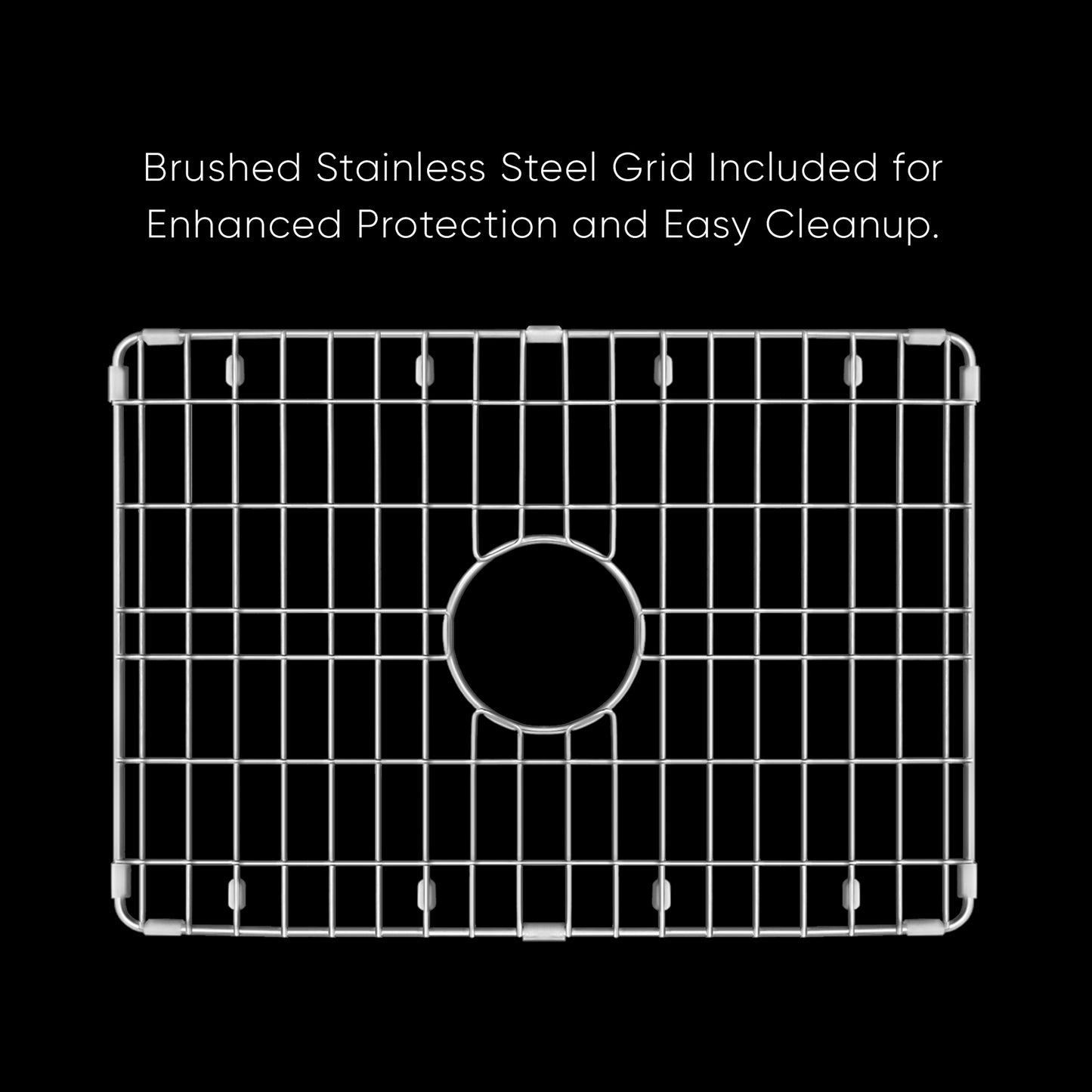 Whitehaus Fireclay 28" White Undermount / Drop-in Fireclay Kitchen Sinks, Stainless Steel Grid Included