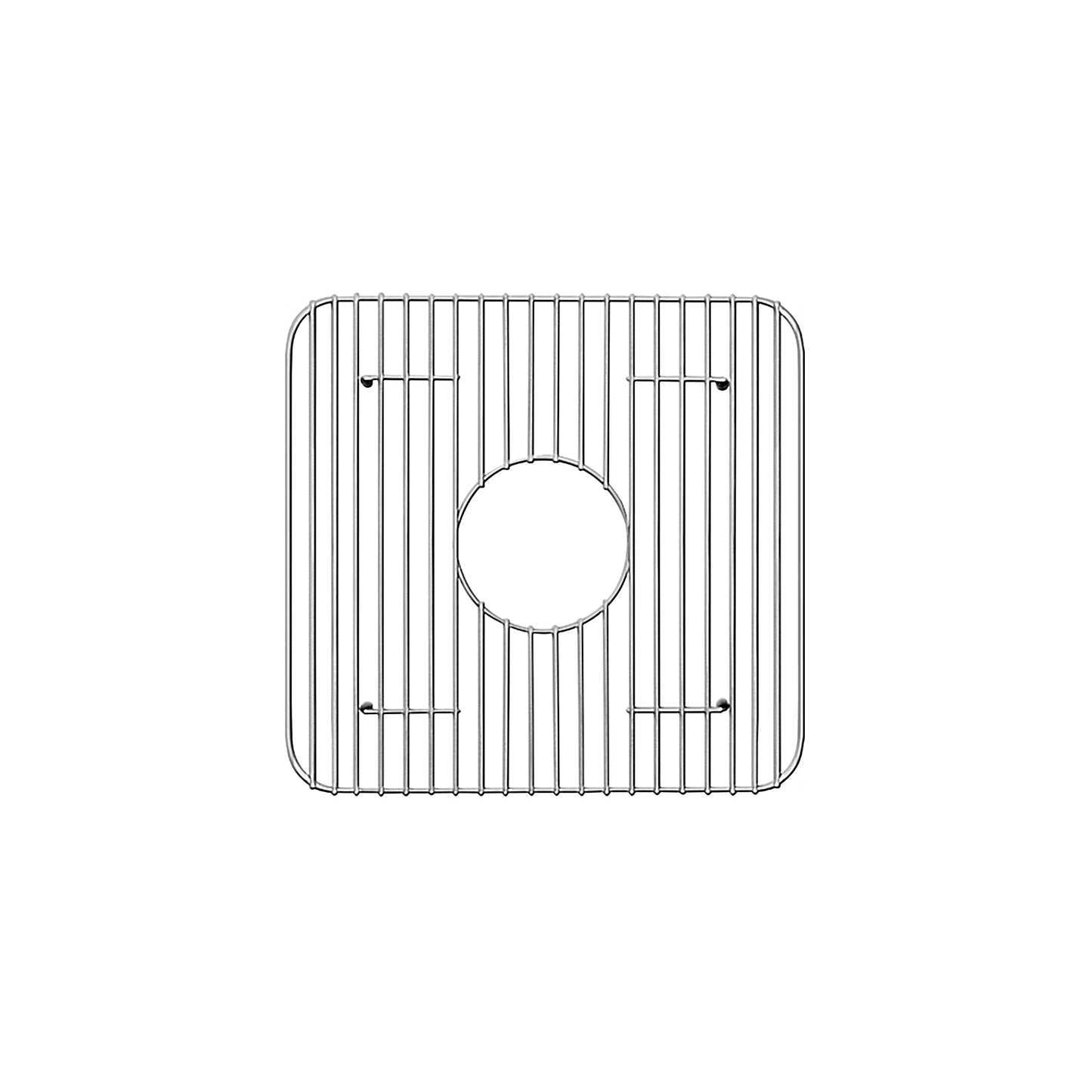 Whitehaus GR5542SM Stainless Steel Sink Grid for Small Basin of WHQDB5542