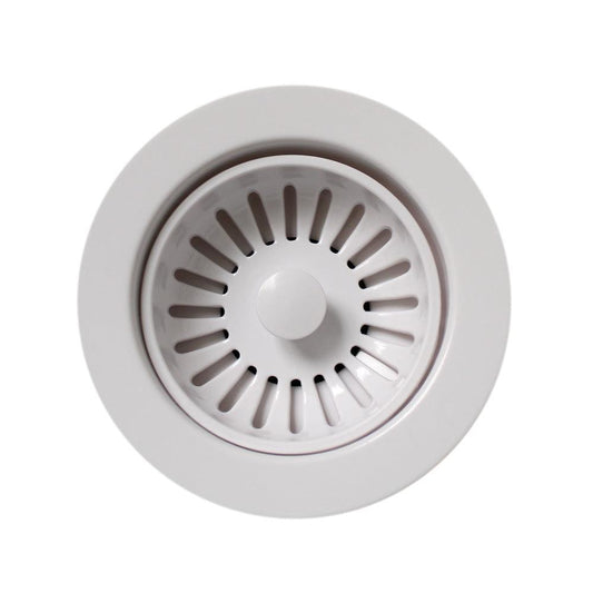 Whitehaus RNW50-WH 3 1/2" Basket strainer