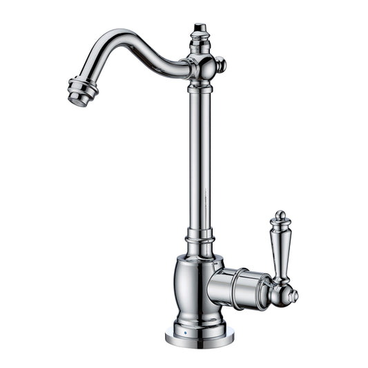 Whitehaus WHFH-C1006-C Point of Use Cold Water Drinking Faucet with Traditional Swivel Spout