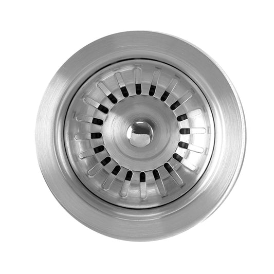 Whitehaus WHNPL35-SS Noah Plus 3 1/2" Stainless Steel Basket Strainer