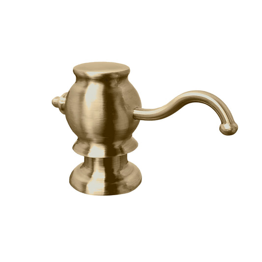 Whitehaus WHSD030-AB Solid Brass Soap/Lotion Dispenser