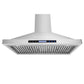 XtremeAir Pro-X Series 30" Non-Magnetic Stainless Steel Wall Mount Range Hood Step Front Body With Grease Drain Tunnel