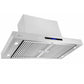 XtremeAir Pro-X Series 48" Non-Magnetic Stainless Steel Island Mount Range Hood T-Shape Body With Grease Drain Tunnel