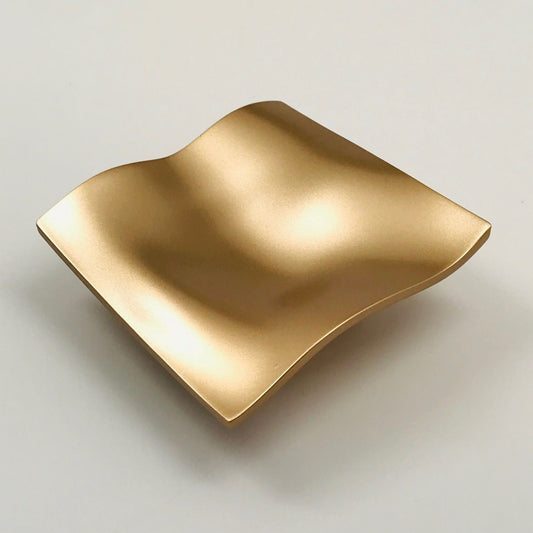 ZEN Design Acqua Di Zen 4" Champagne Set of 2 Back to Back Door Knob