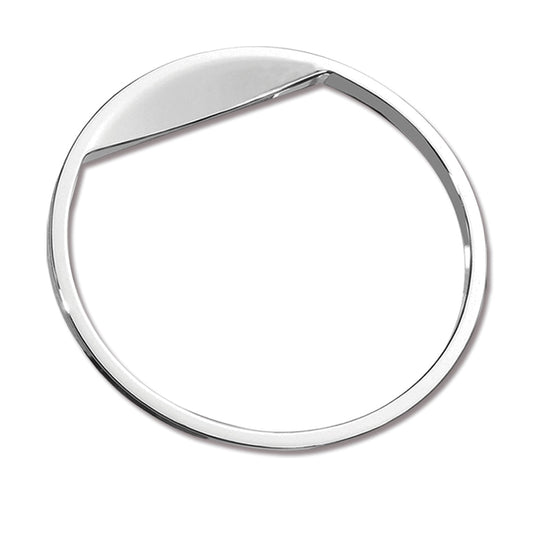 ZEN Design Afro O-A 2" Brushed Chrome Mini Cabinet Knob