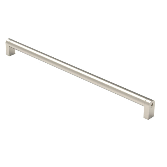 ZEN Design Allen Liso 14" Brushed Nickel Center Cabinet Handle