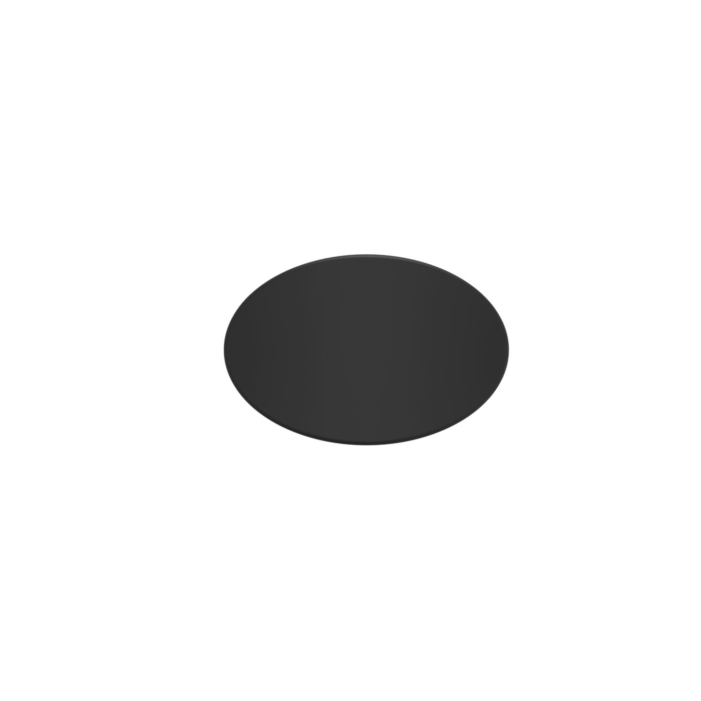 ZEN Design Beetle 1" Matte Black Single Hole Cabinet Knob