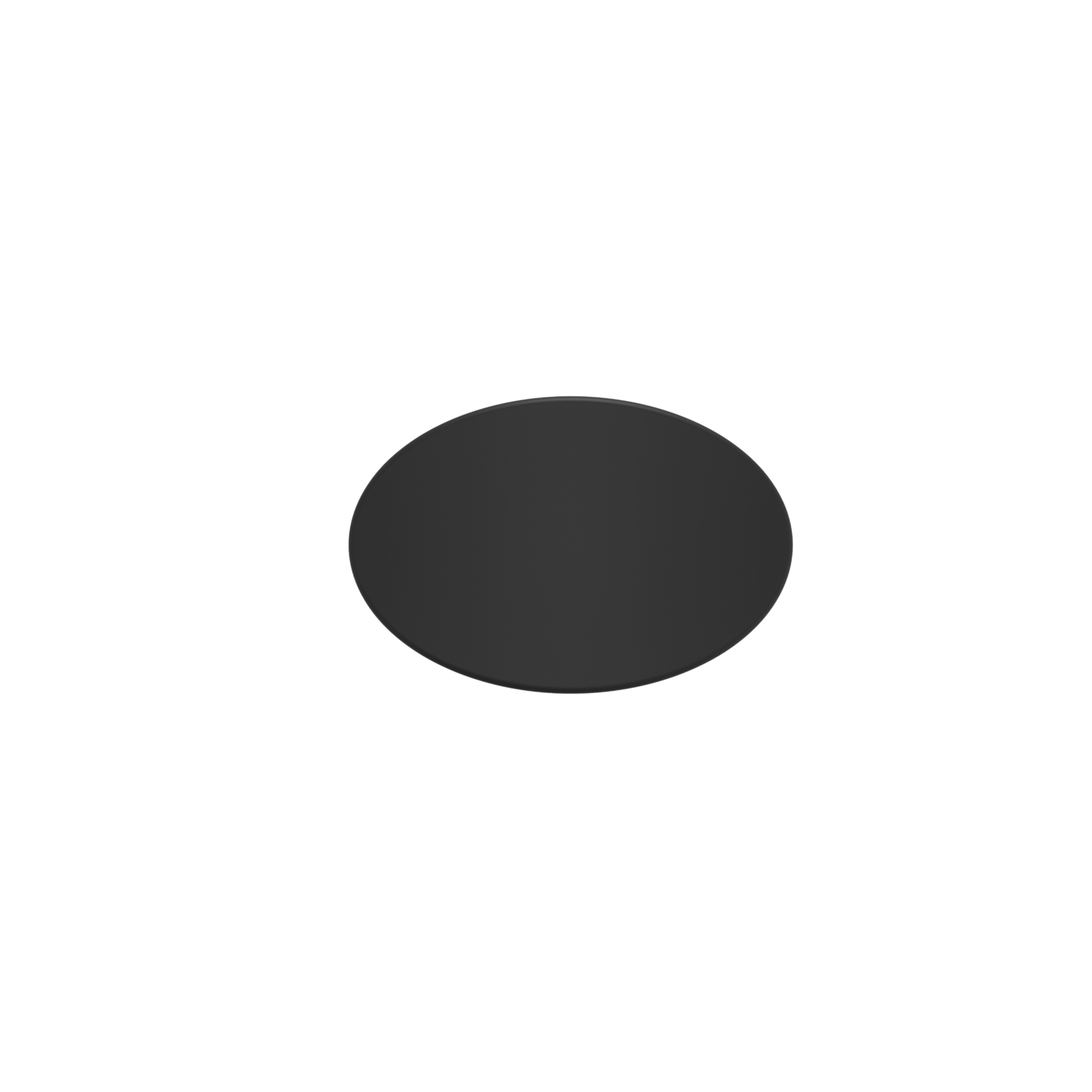 ZEN Design Beetle 1" Matte Black Single Hole Cabinet Knob
