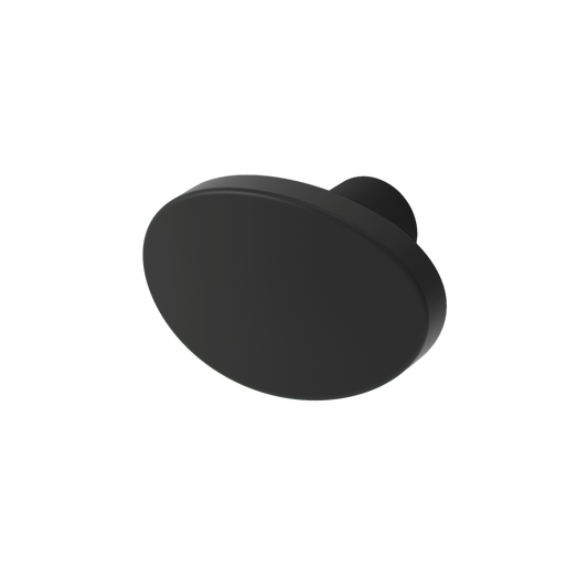 ZEN Design Beetle 1" Matte Black Single Hole Cabinet Knob