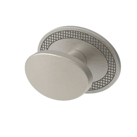 ZEN Design Beetle Granado 2" Brushed Nickel Single Hole Cabinet Knob