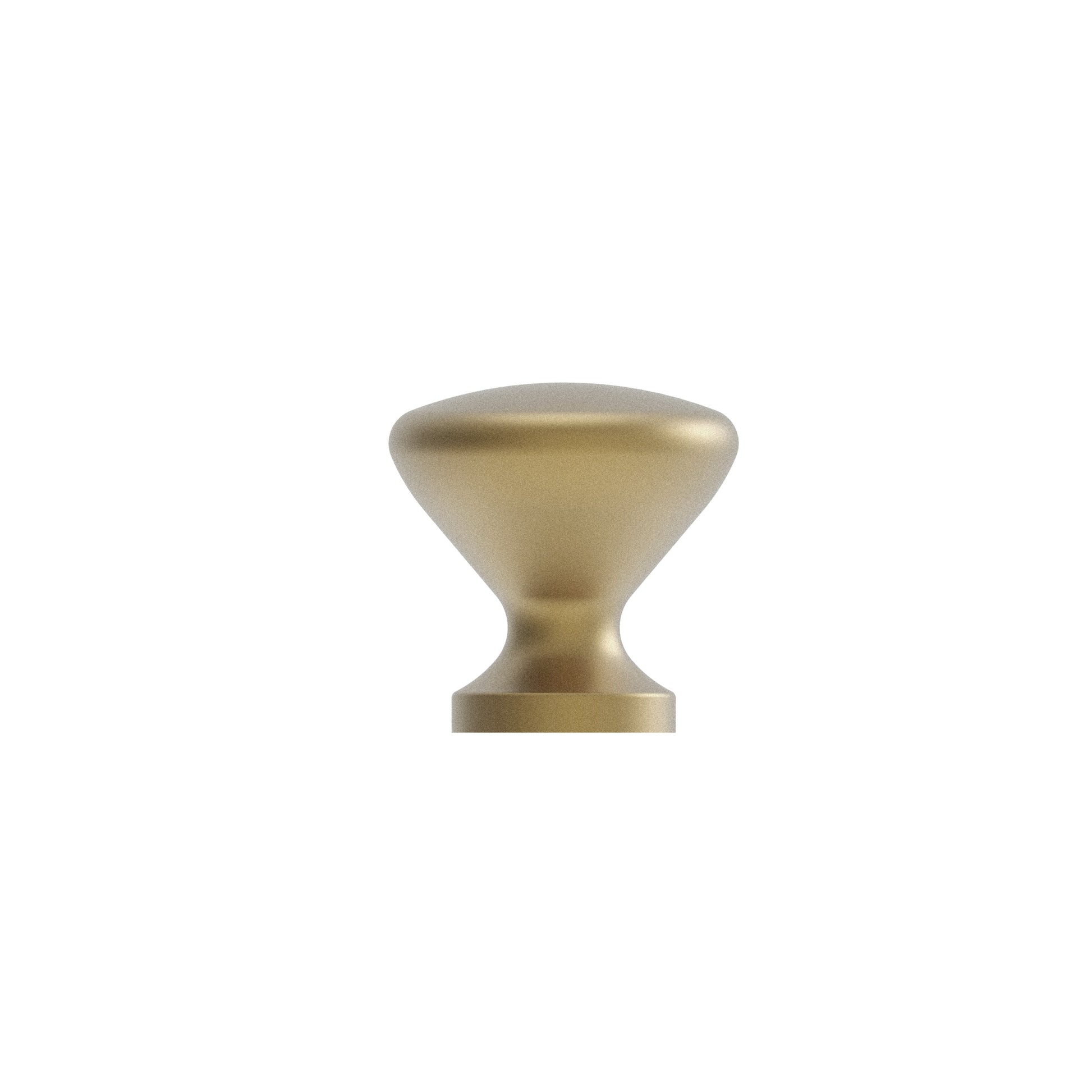 ZEN Design Cup 1" Diameter Champagne Bronze Single Hole Cabinet Knob