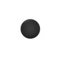 ZEN Design Cup 1" Diameter Matte Black Single Hole Cabinet Knob