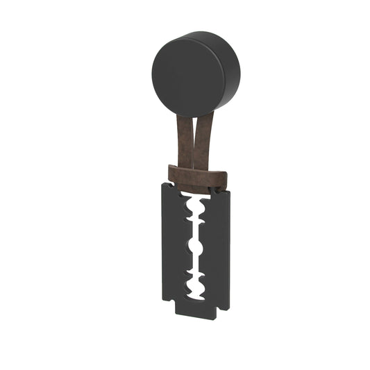 ZEN Design Fune Gales 1" Matte Black Cabinet Pull