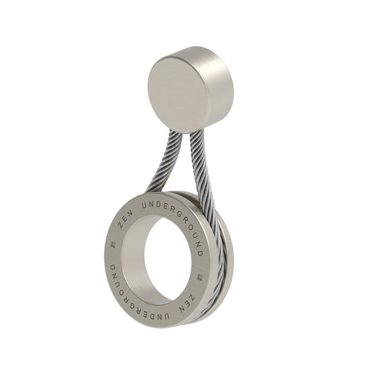 ZEN Design Fune Garage 2" Brushed Nickel Cabinet Pull