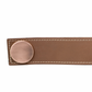 ZEN Design Garage 21" Brown Leather Center Cabinet Handle