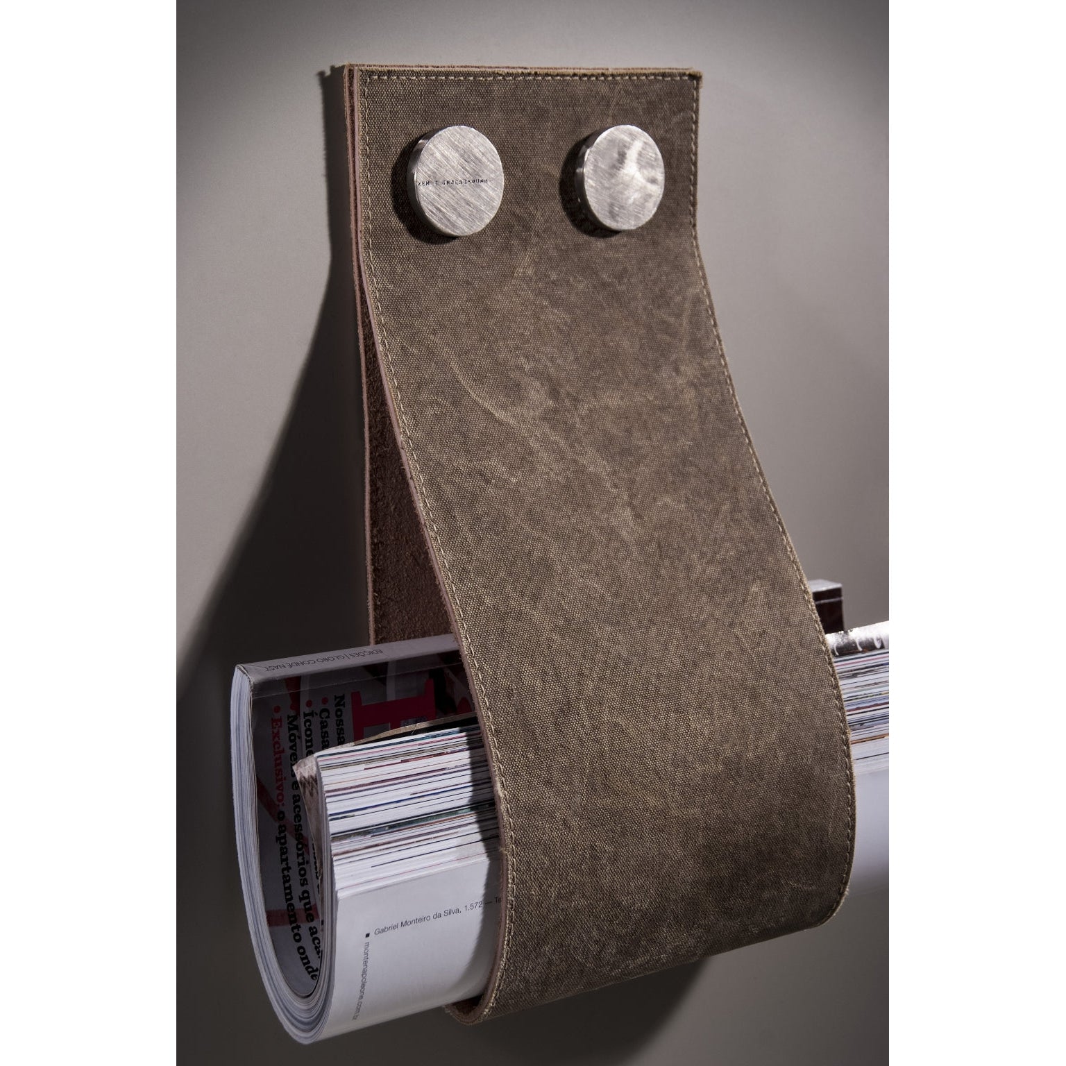 Canvas Magazine Rack ZEN Design Garage 6