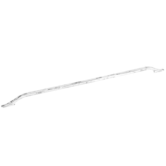 ZEN Design Jazz 14" Brushed White Center Cabinet Handle
