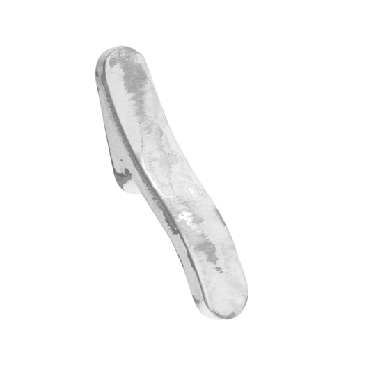 ZEN Design Jazz 2" Brushed White Cabinet Knob