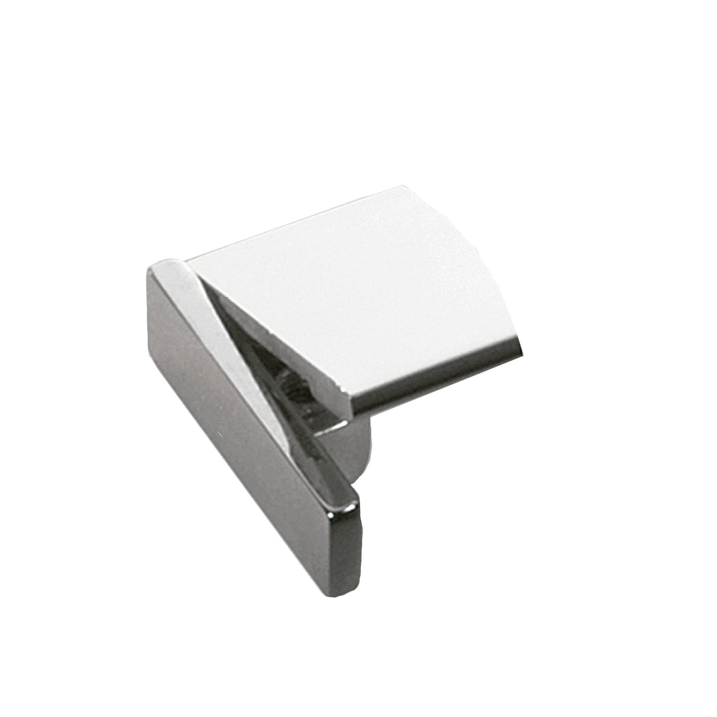 ZEN Design Linea 18" Chrome White Center Cabinet Handle