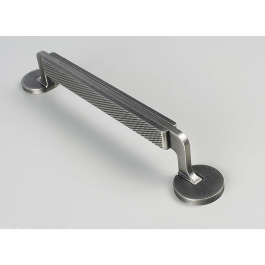 ZEN Design Manico Di Coltello 7" Antique Nickel Center Cabinet Metal Handle
