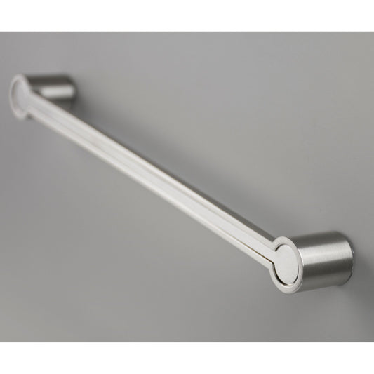 ZEN Design Olivia 6" Brushed Nickel Center Cabinet Handle