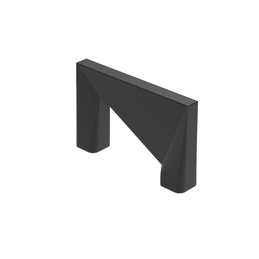 ZEN Design Orvietto 1" Black Center Cabinet Knob