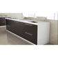 ZEN Design Phenix 18" Brushed Nickel Center Cabinet Handle