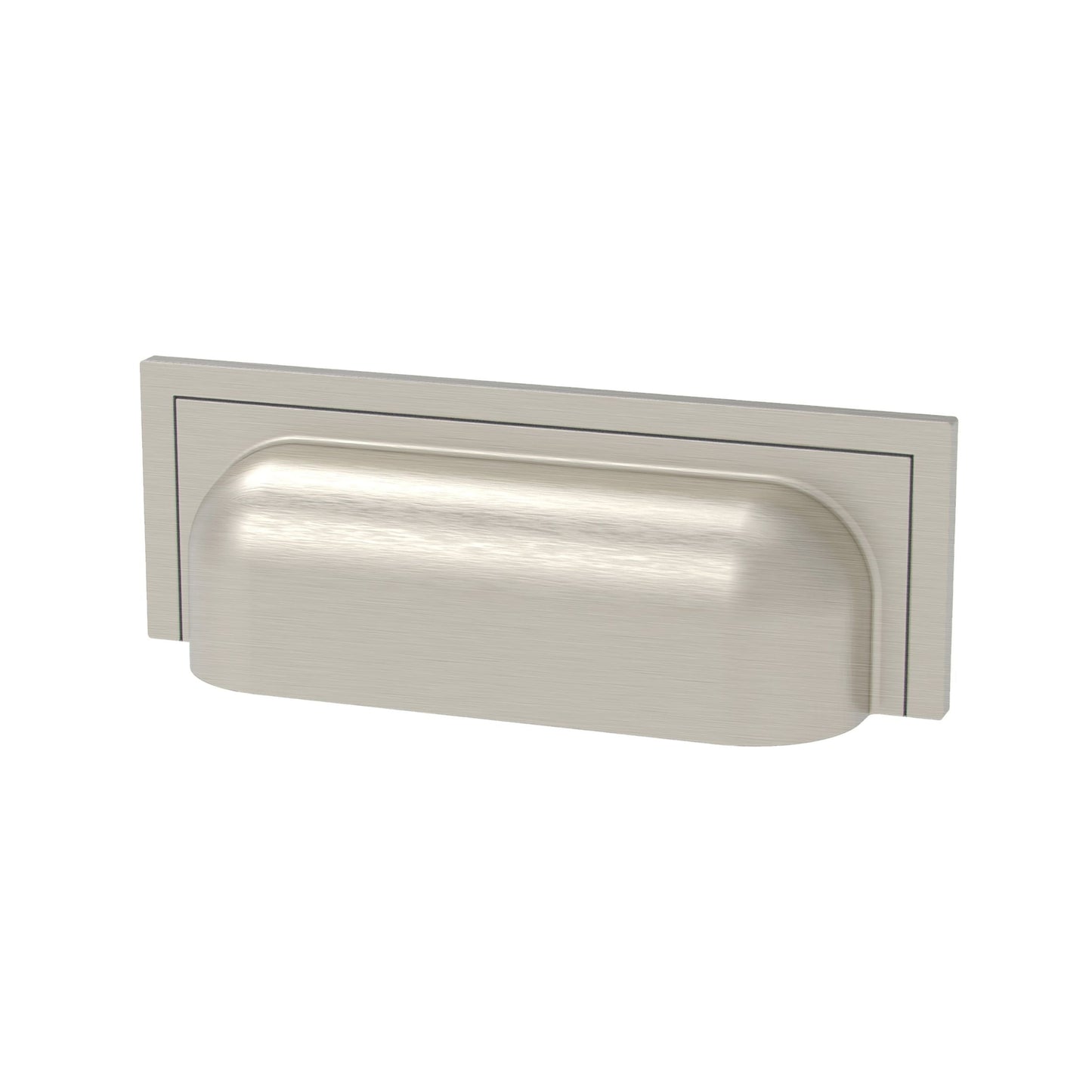 ZEN Design Plymouth 4" Brushed Nickel Cabinet Pull