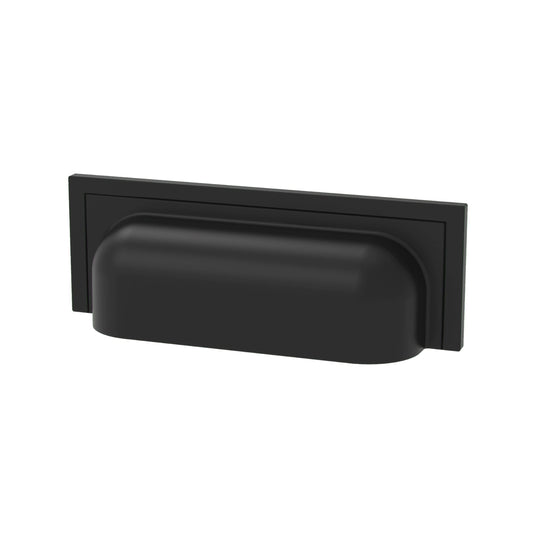 ZEN Design Plymouth 4" Matte Black Cabinet Pull