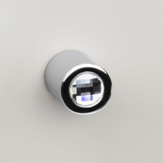 ZEN Design Radio 0.63" Diameter Chrome Diamond Cabinet Knob