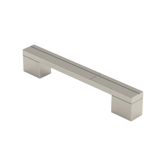 ZEN Design Santa Fe Cruzado 6" Brushed Nickel Cabinet Pull