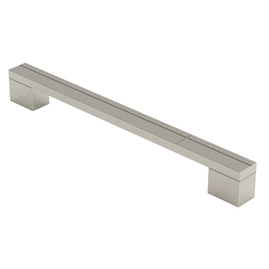 ZEN Design Santa Fe Cruzado 8" Brushed Nickel Cabinet Pull