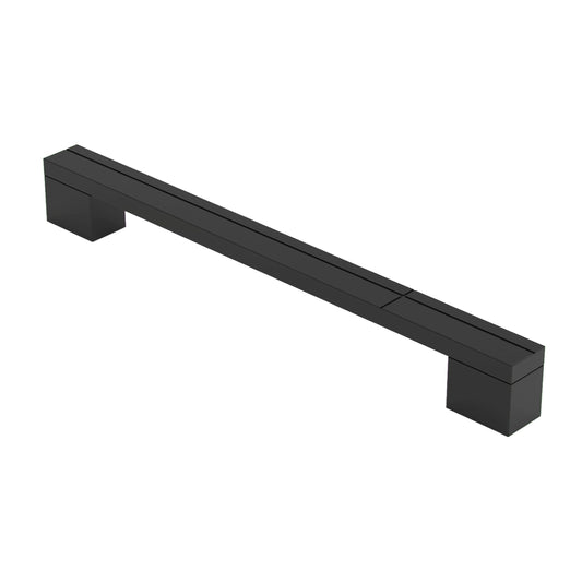 ZEN Design Santa Fe Cruzado 8" Matte Black Cabinet Pull