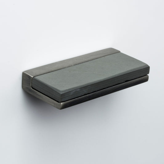 ZEN Design Scandinavia 2" Centers Antique Nickel Cabinet Stone Handle