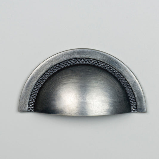 ZEN Design Shell 3" Antique Nickel Center Cabinet Handle