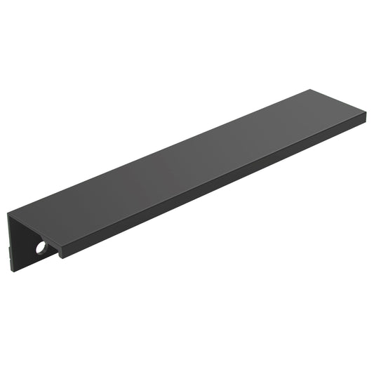 ZEN Design Sotile 8" Matte Black Cabinet Finger Pull