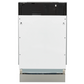 ZLINE 18" Tallac Custom Panel Ready Top Control Dishwasher With Stainless Steel Tub and 3rd Rack