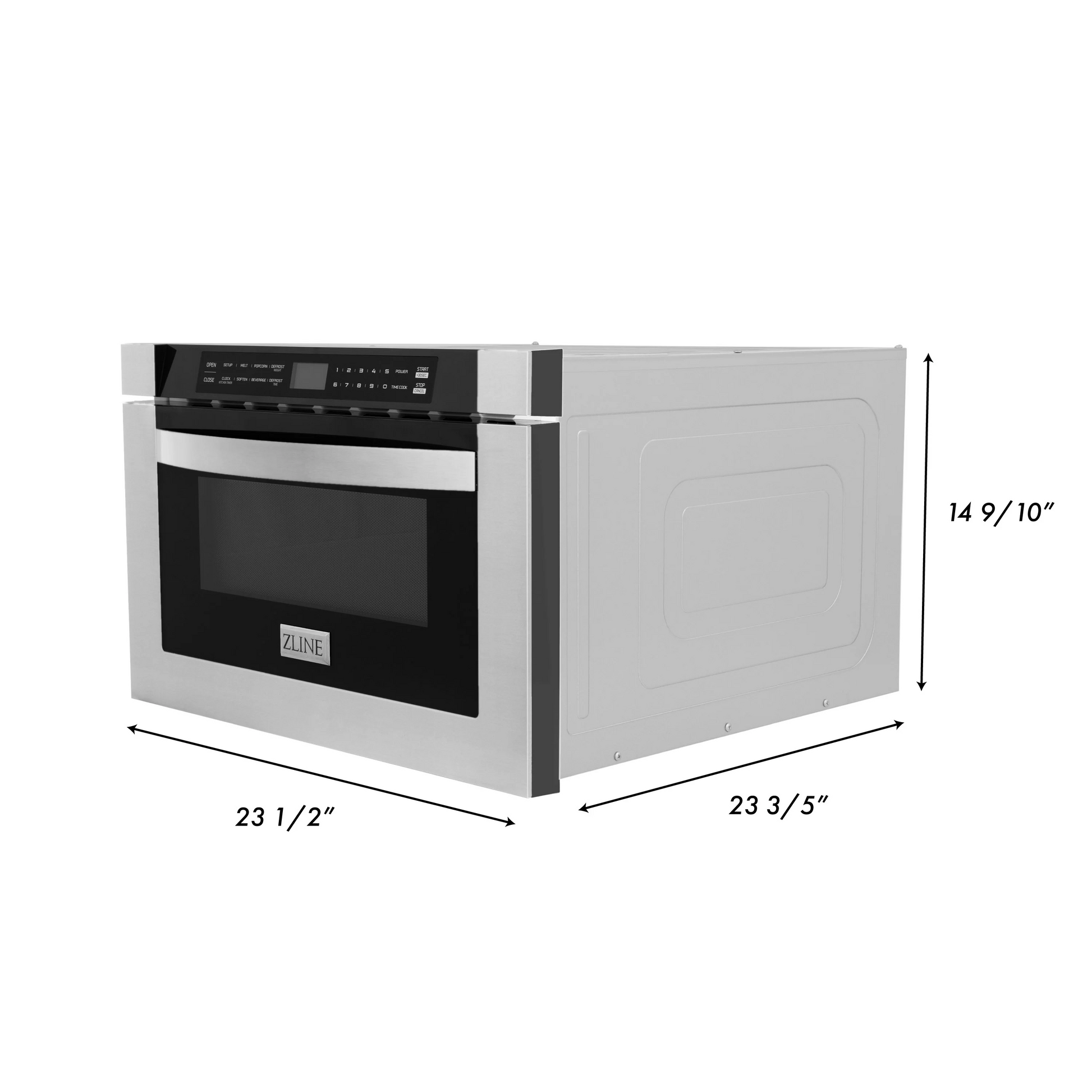 ZLINE 24" 1.2 CU. Ft. Stainless Steel Built-in Microwave Drawer