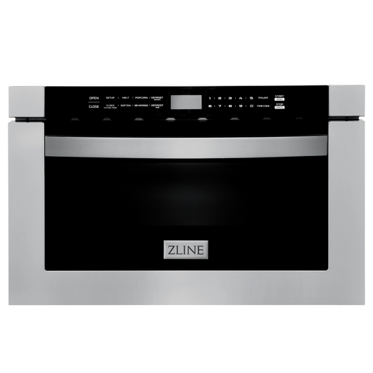 ZLINE 24" 1.2 cu. ft. Microwave Drawer in Stainless Steel