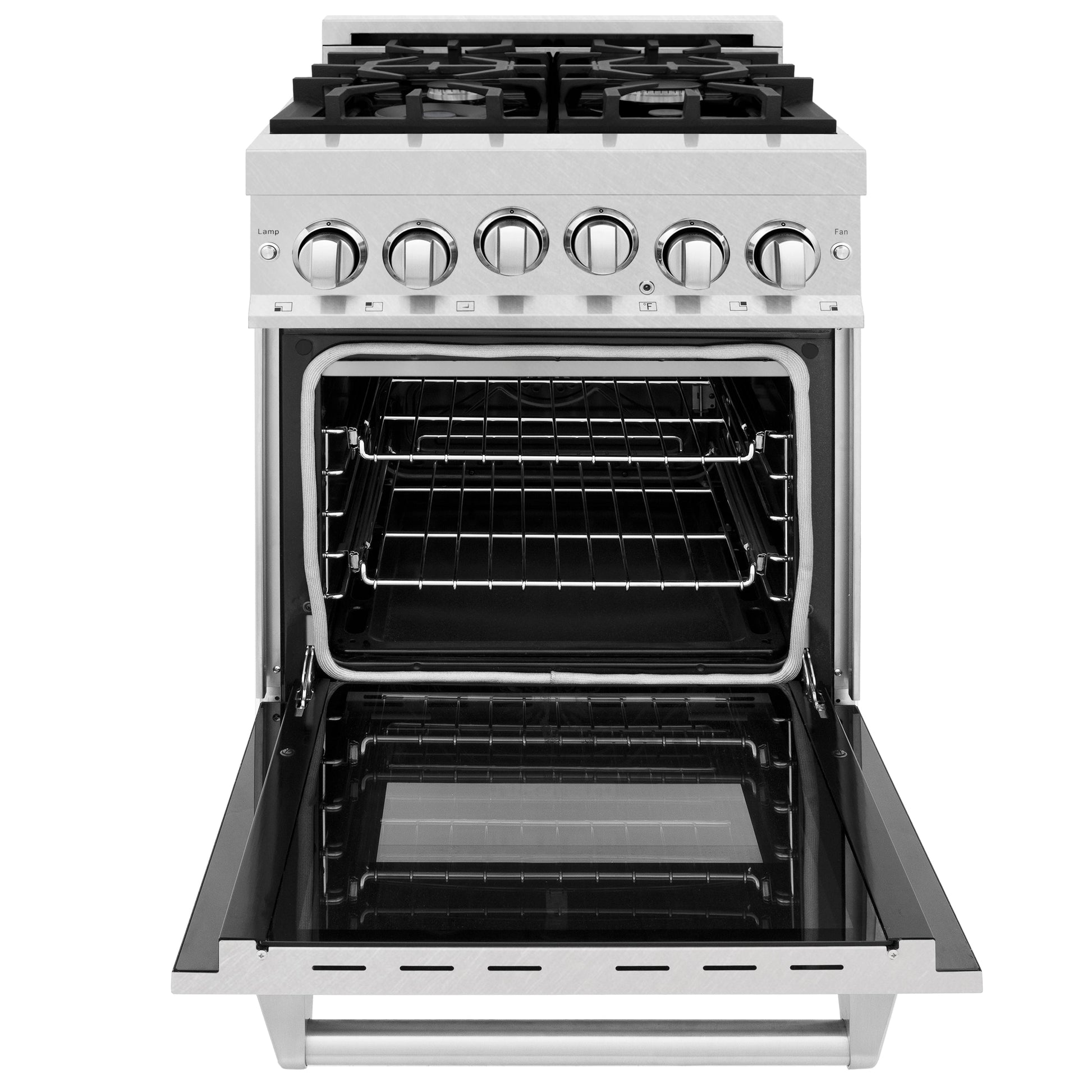 ZLINE 24" 2.8 cu. ft. Range with Gas Stove and Gas Oven in DuraSnow Stainless Steel