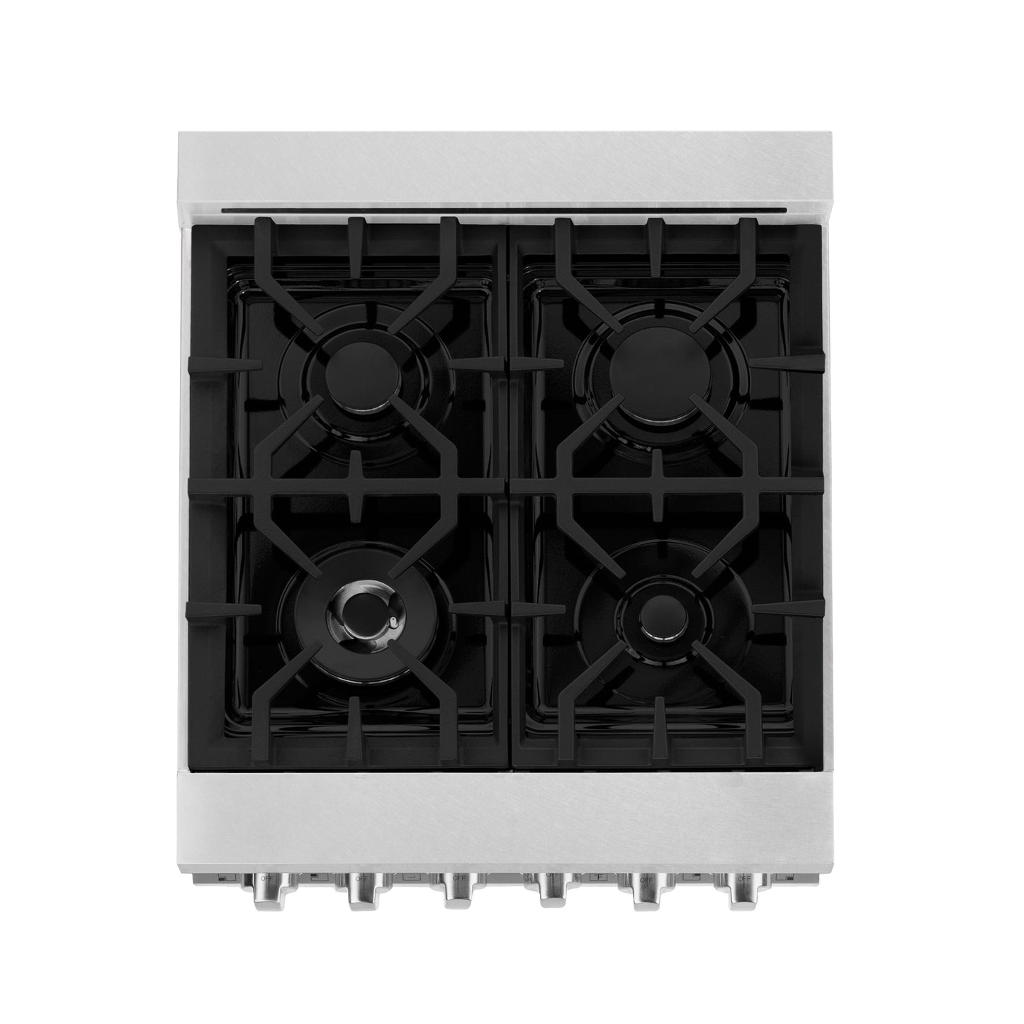 ZLINE 24" 2.8 cu. ft. Range with Gas Stove and Gas Oven in DuraSnow Stainless Steel