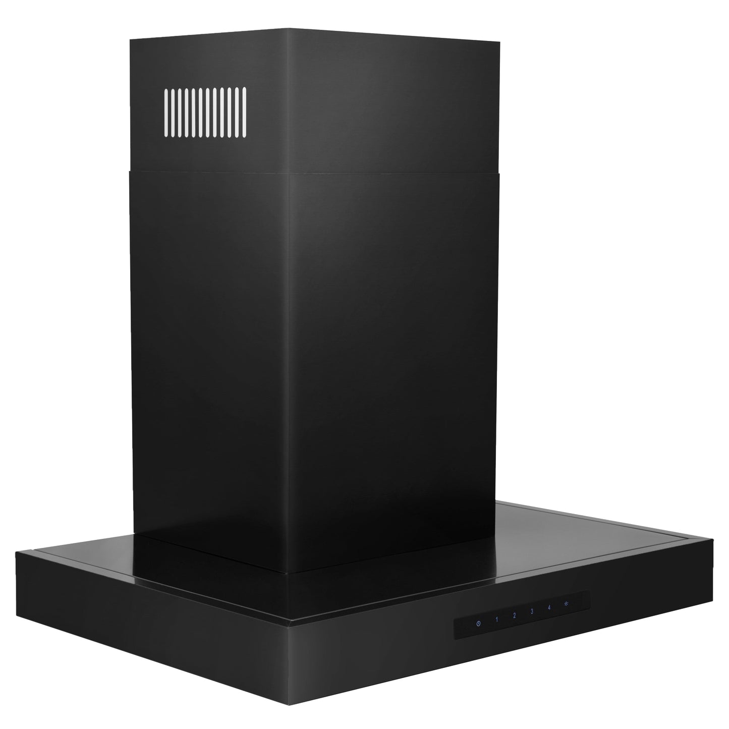 ZLINE 24" Black Stainless Steel Convertible Vent Wall Mount Range Hood