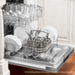 ZLINE 24" Custom Panel Ready Top Control Dishwasher With Stainless Steel Tub