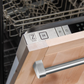 ZLINE 24" Unfinished Wood Top Control Dishwasher With Stainless Steel Tub and Traditional Style Handle