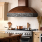 ZLINE 30" Antigua and Walnut Wooden Wall Mount Range Hood With Remote Motor