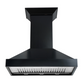 ZLINE 30" Black Wooden Wall Mount Range Hood With Motor