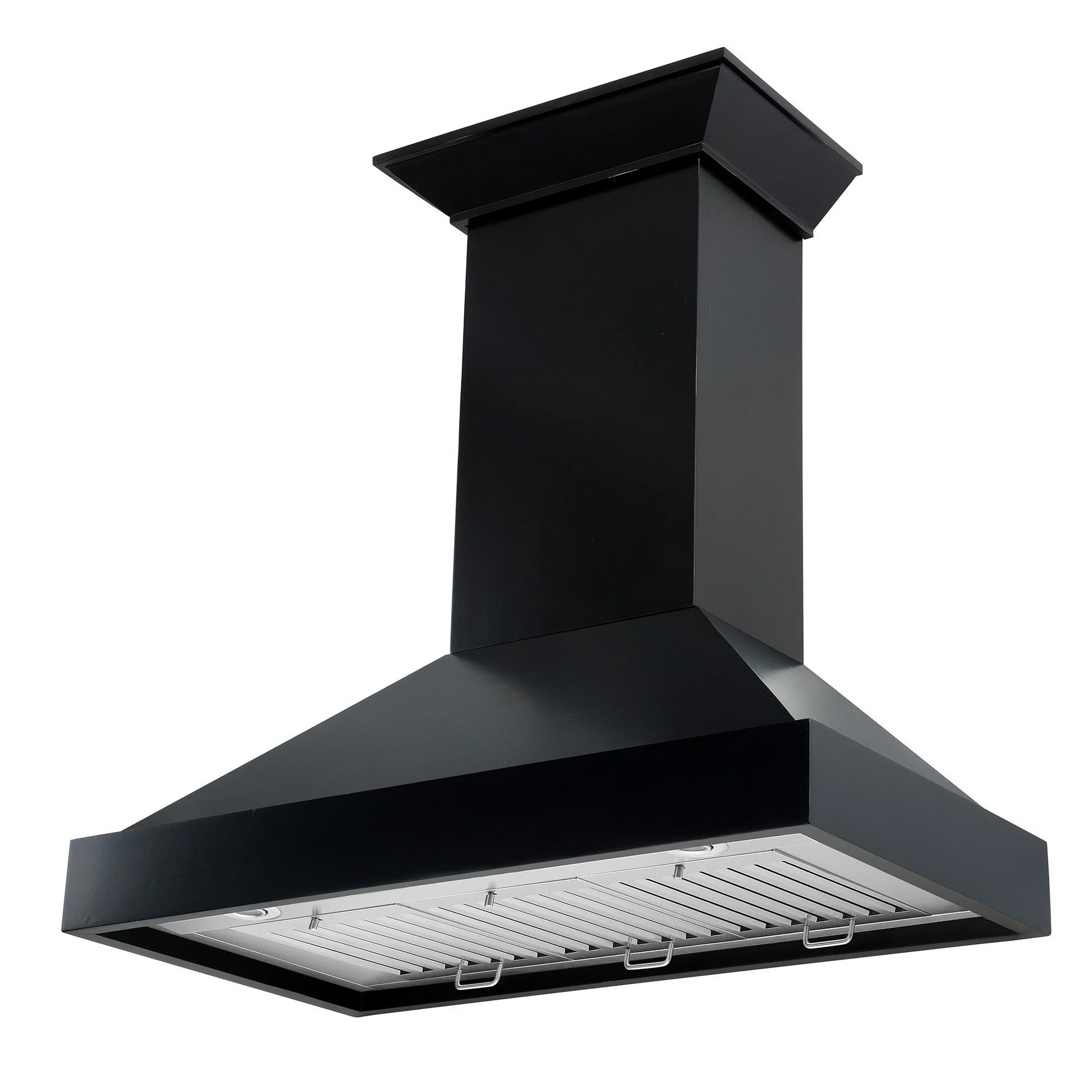 ZLINE 30" Black Wooden Wall Mount Range Hood With Motor